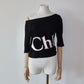 Chloé Oversized Logo Top