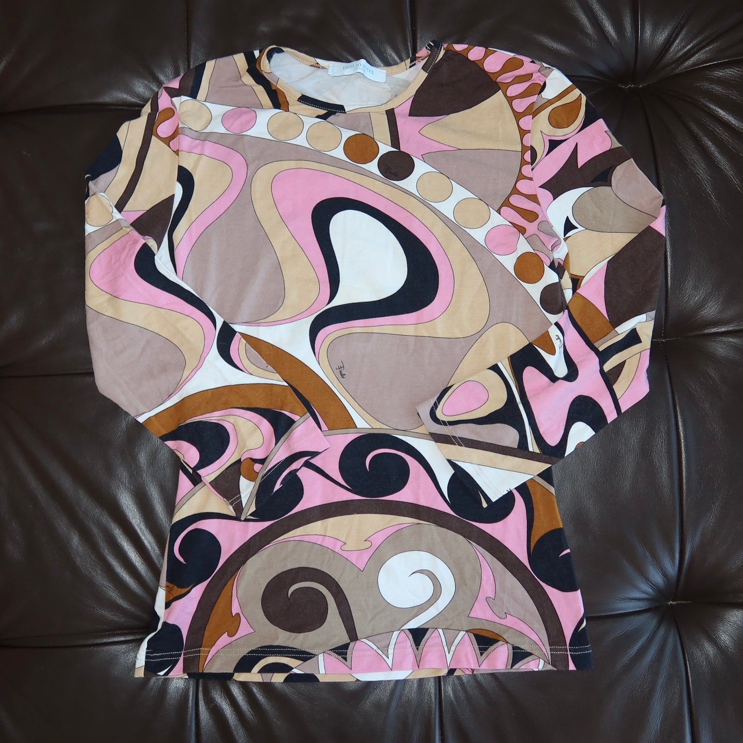 Emilio Pucci Printed Long Sleeve