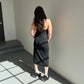 Chloé 2001 Slinky One Shoulder Dress