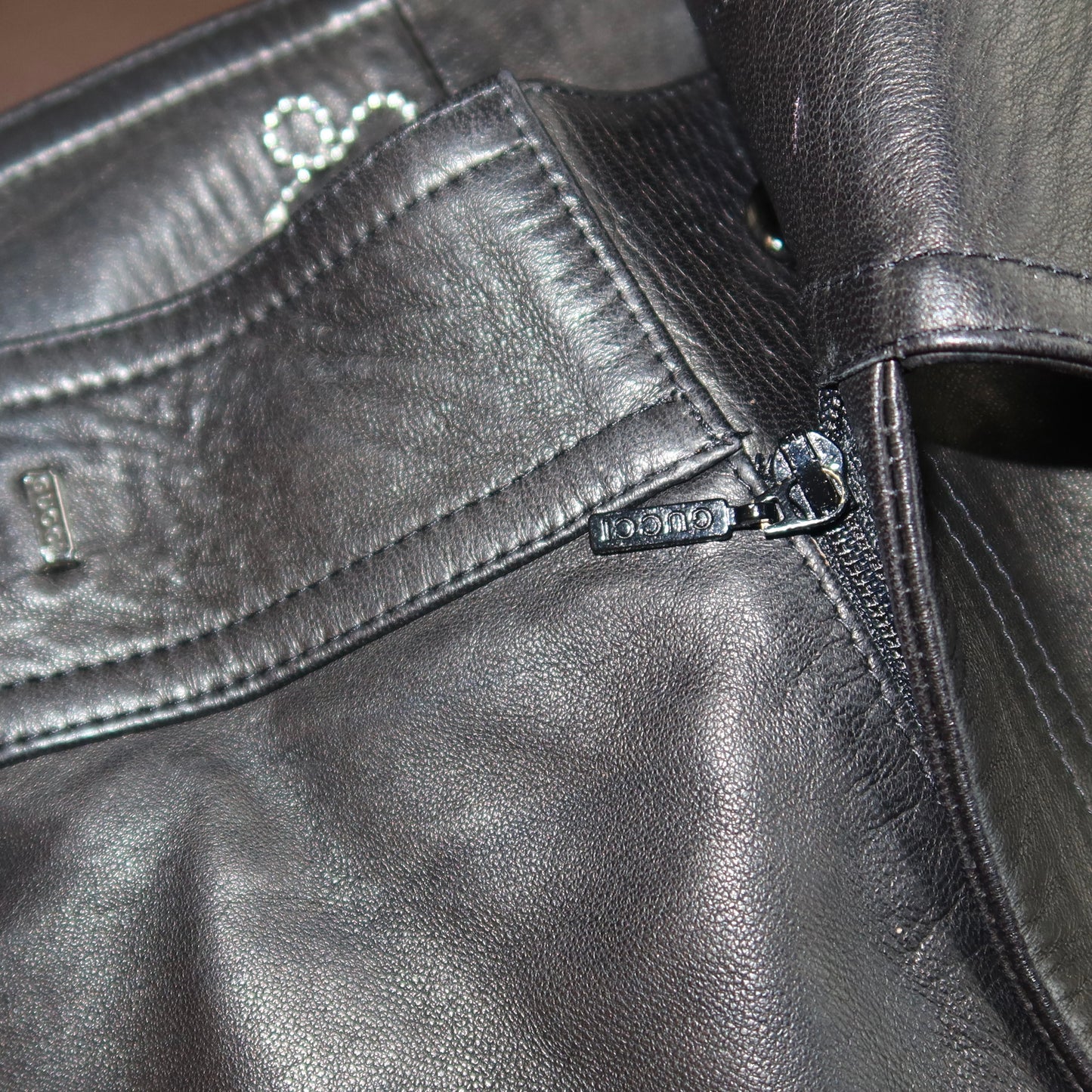 Gucci Leather Pants