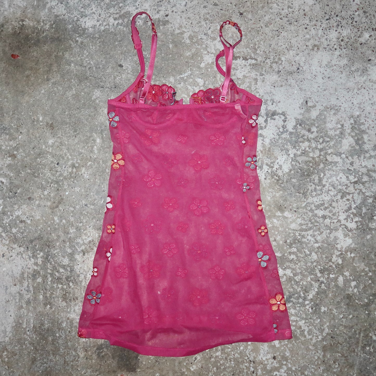 La Perla Pink Floral Slip Dress