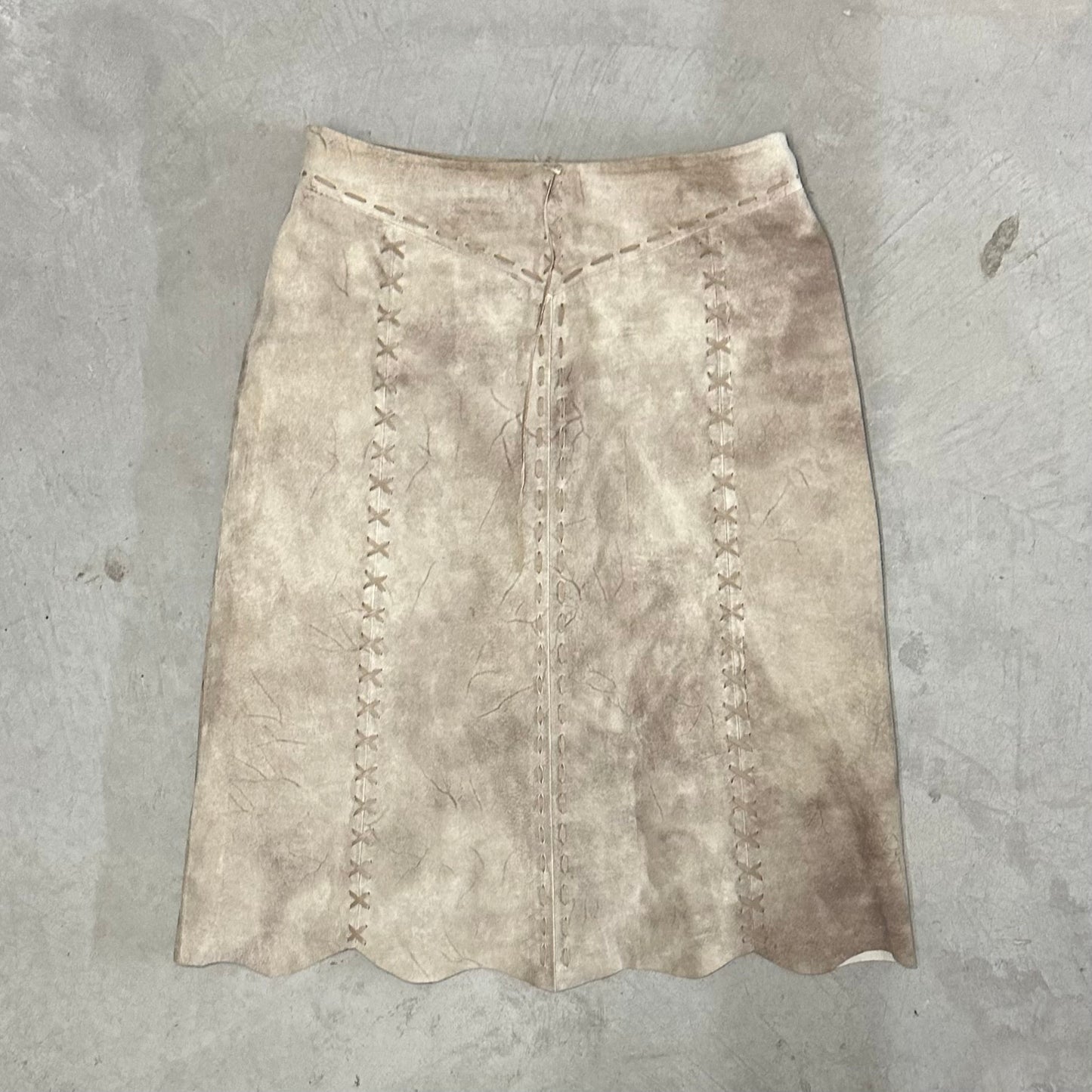 Morgan De Toi Suede Skirt