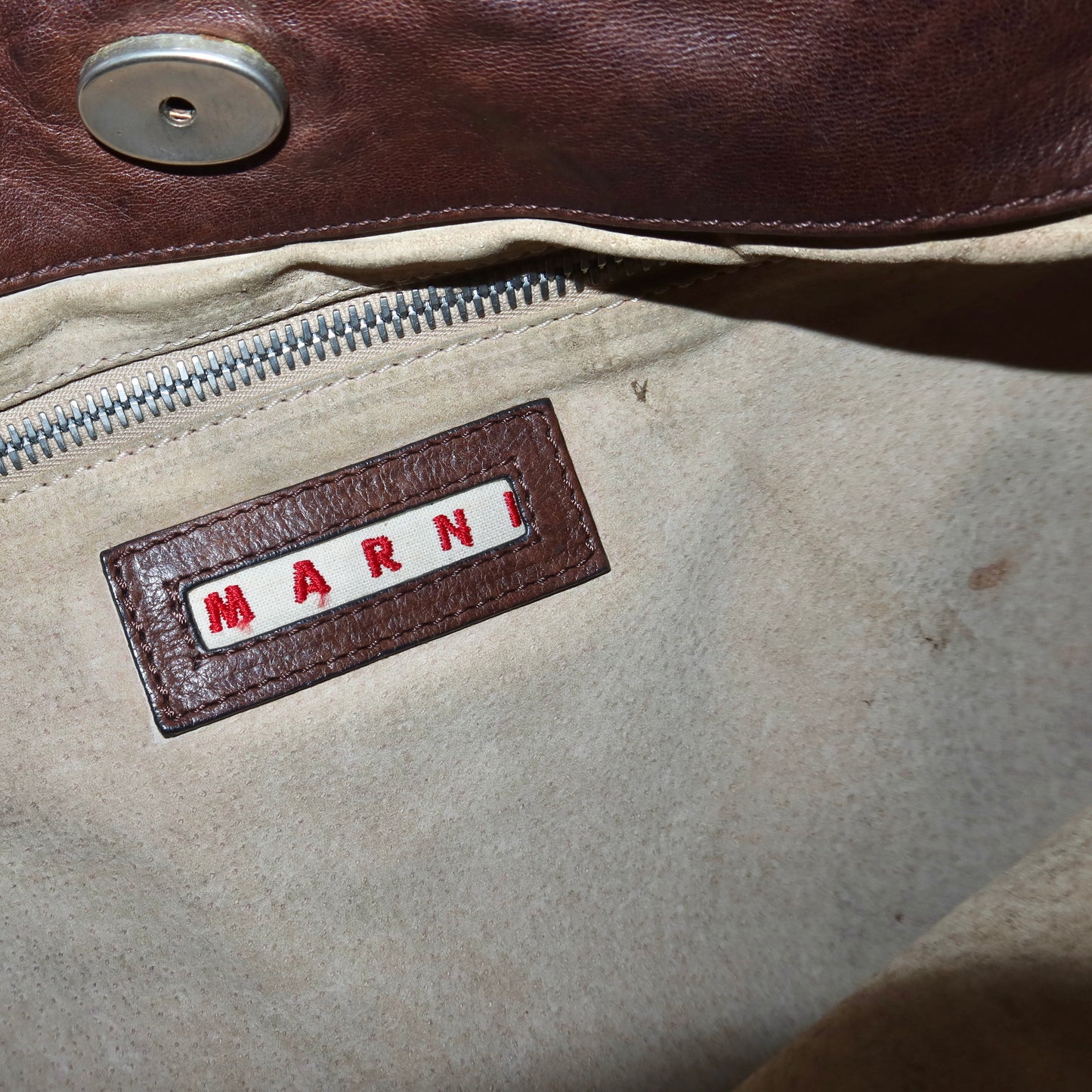 Marni Brown Leather Bag