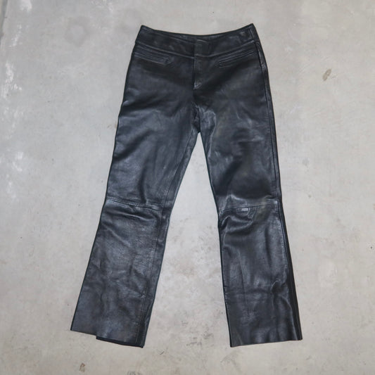 Gucci by Tom Ford Leather Trousers