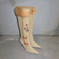 John Galliano AW2002 Suede and Fur Boots (35.5)