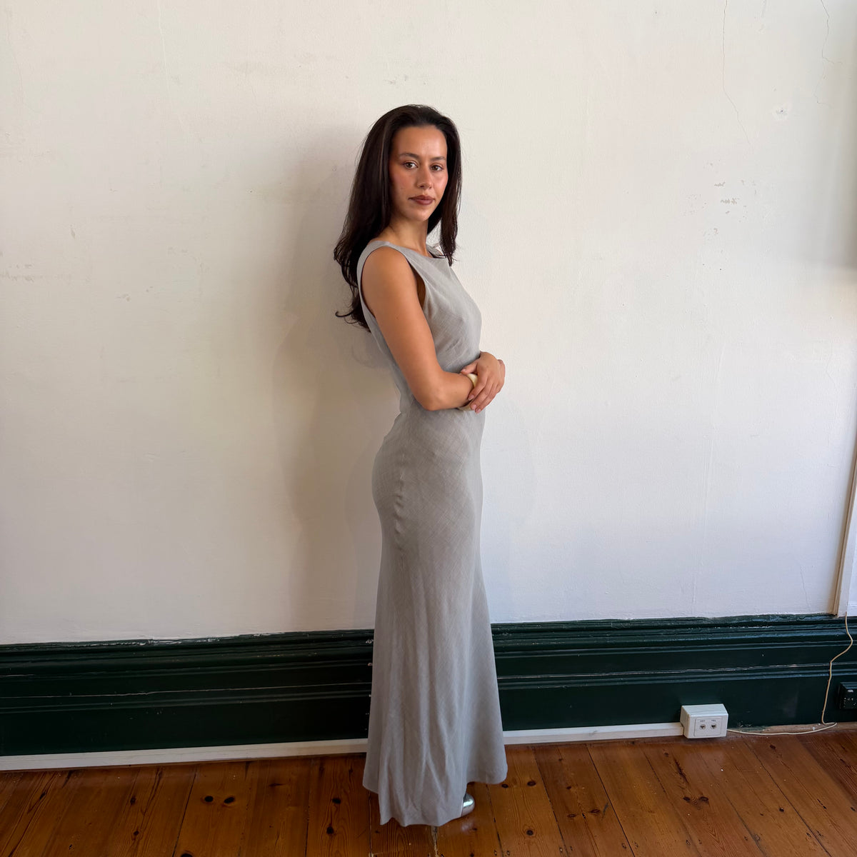 Alberta Ferretti Wool Dress