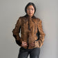 Plein Sud Goat Fur Leather Jacket