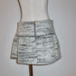 Isabel Marant Wool Blend Mini Skirt