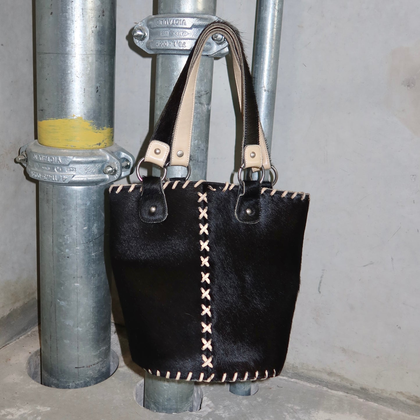 Anna Sui Cowhide Bucket Bag