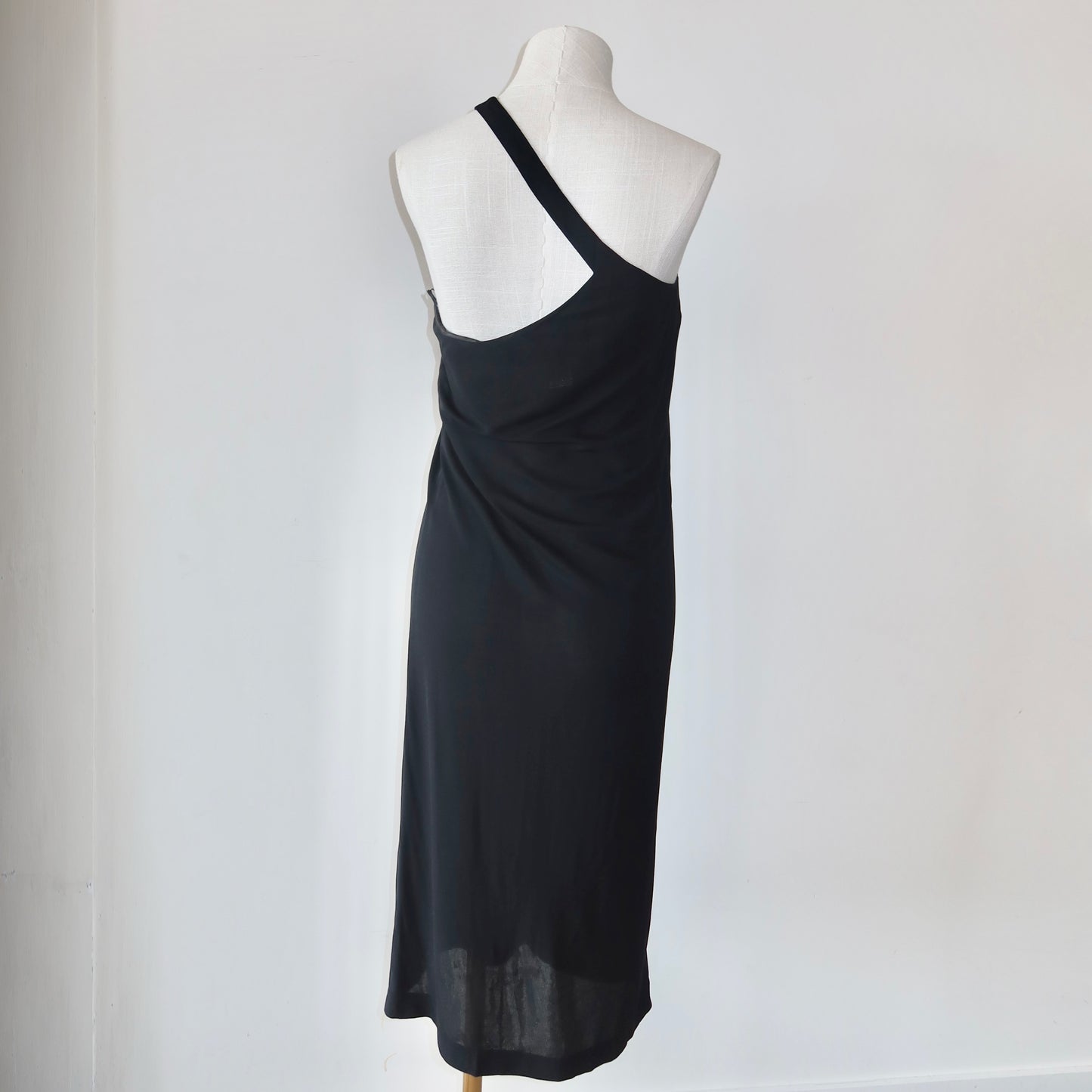 Chloé 2001 Slinky One Shoulder Dress