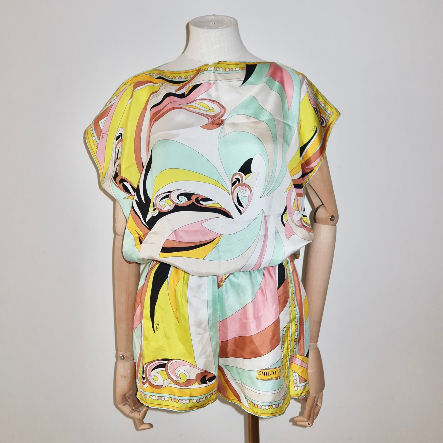 Emilio Pucci Silk Scarf Top