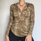 Chloé SS2018 Snake Print Top (BNWT)