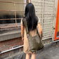 Owen Barry Cowhide Messenger Bag