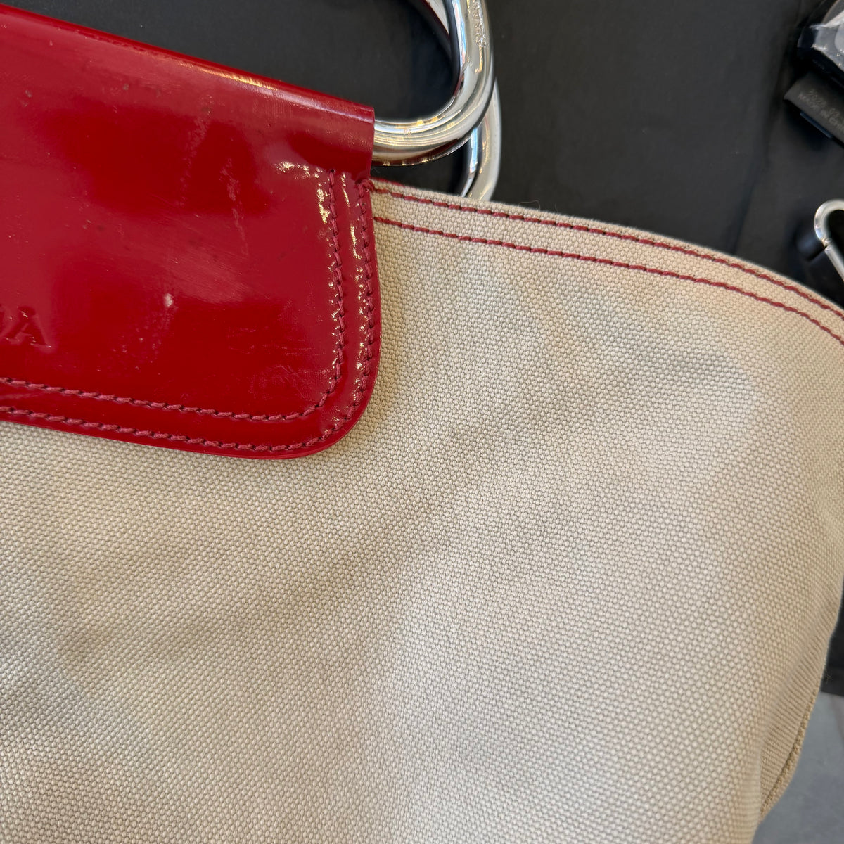 Prada SS2003 Ring Handle Bag