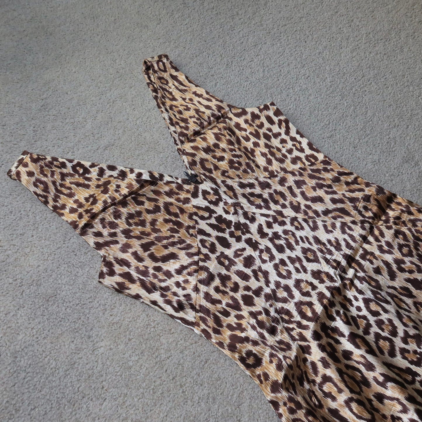 D&G Leopard Print Midi Dress