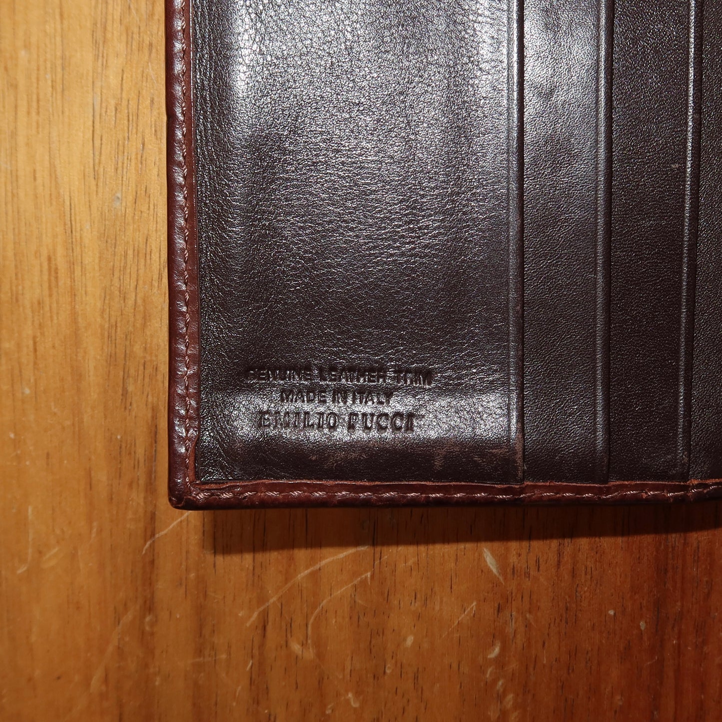 Emilio Pucci Corduroy Wallet