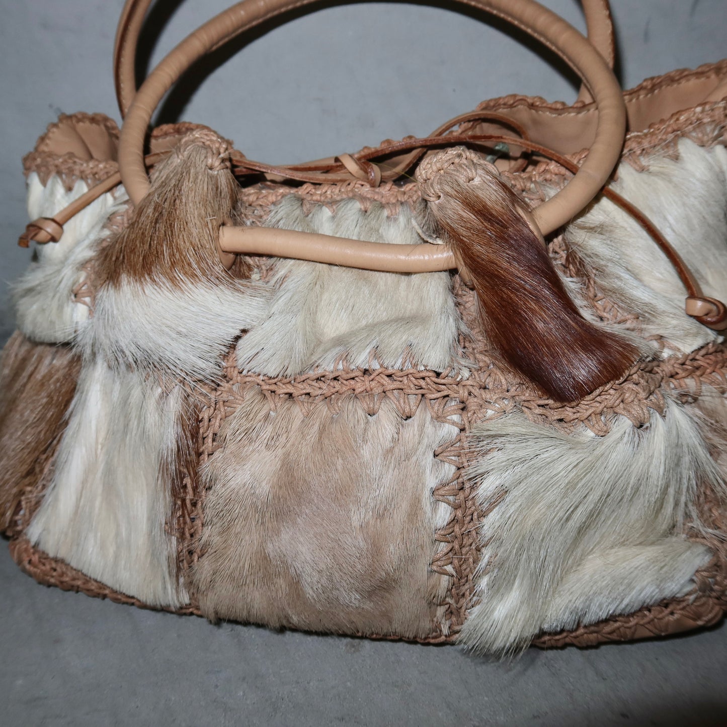 Paolo Masi Cowhide Mini Bag