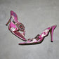 Emilio Pucci Pink Bejewelled Heels (37.5)