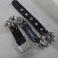 Chloé AW2003 Black Suede Chain Belt