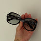 Prada Bug Eye Studded Sunglasses