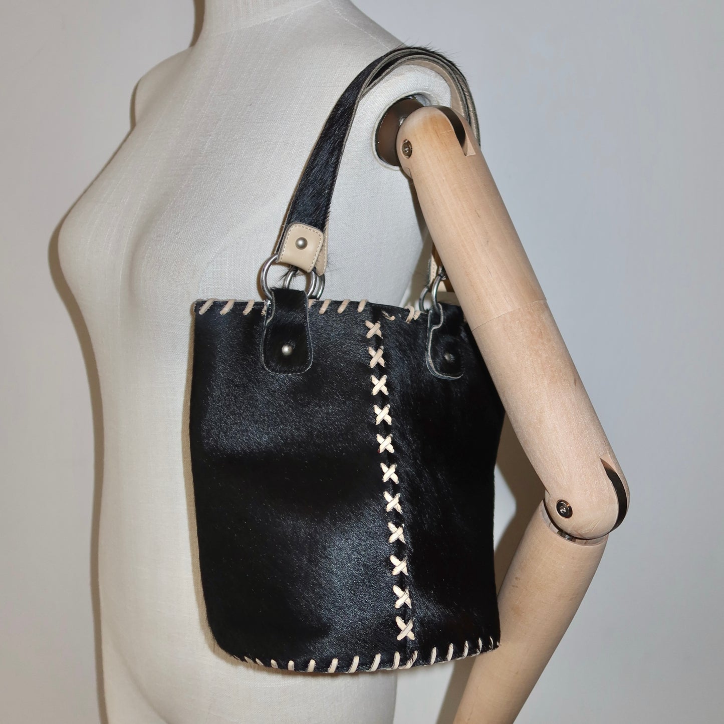 Anna Sui Cowhide Bucket Bag