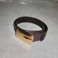 Gucci AW1996 Brown Leather Belt