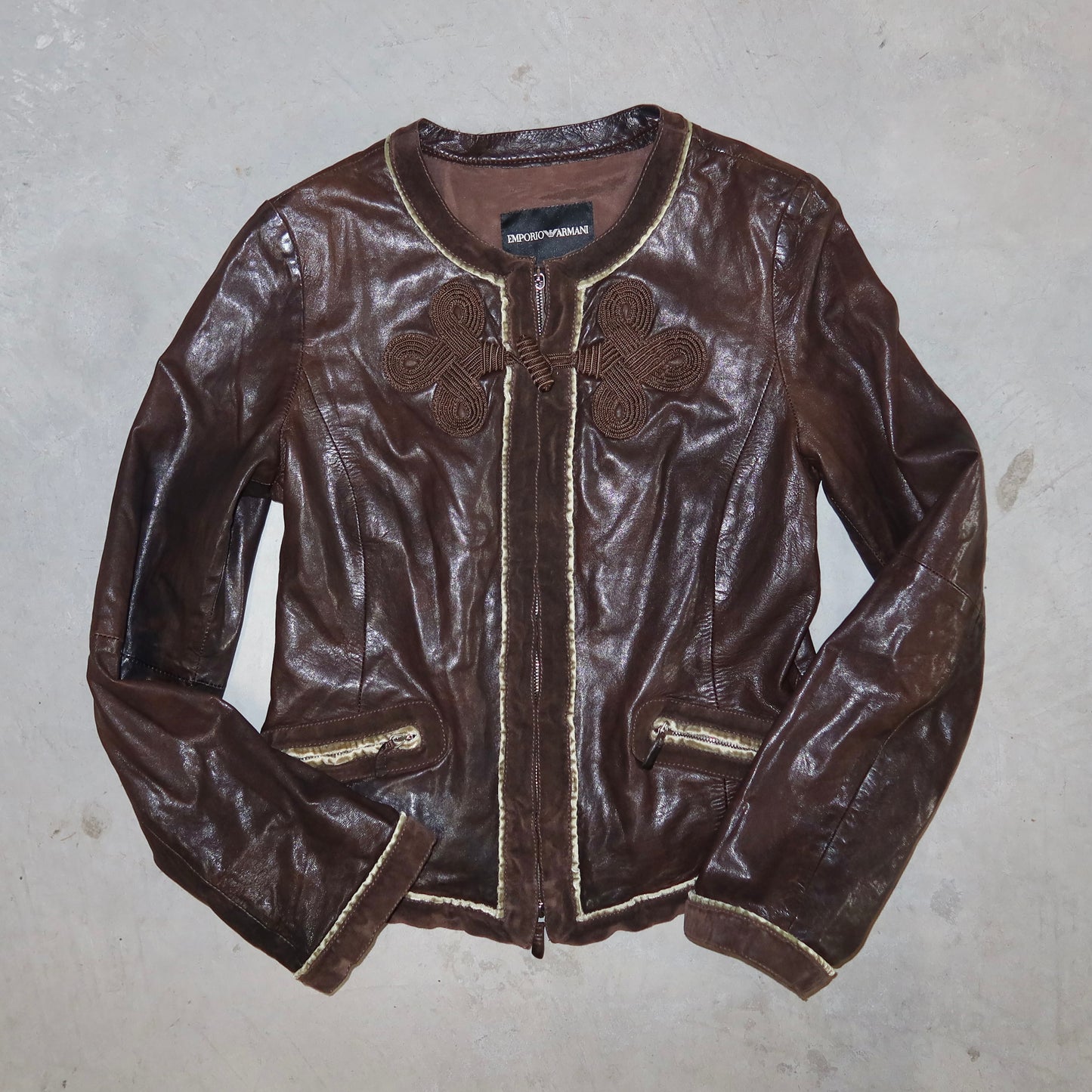 Emporio Armani AW2006 Leather Jacket
