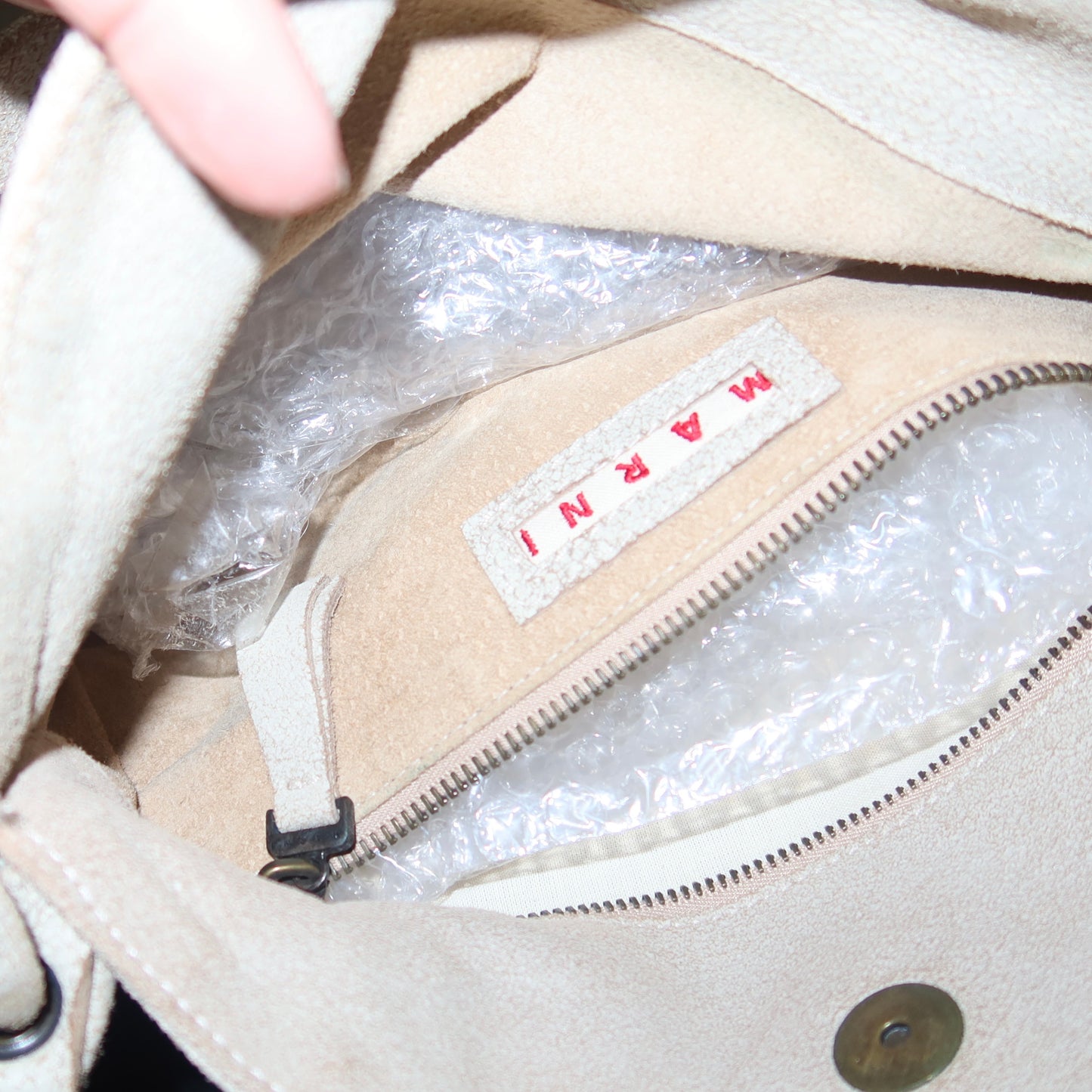 Marni Distressed Leather Bag