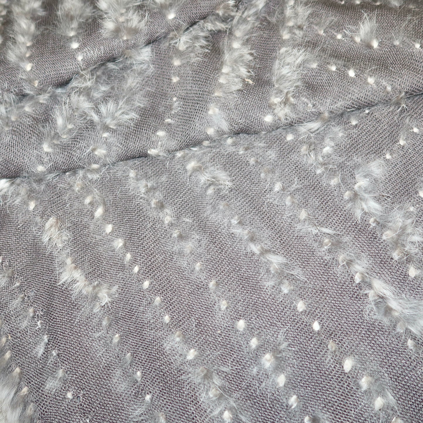 Vintage Rabbit Fur Poncho