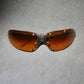 Celine Orange Tinted Sunglasses