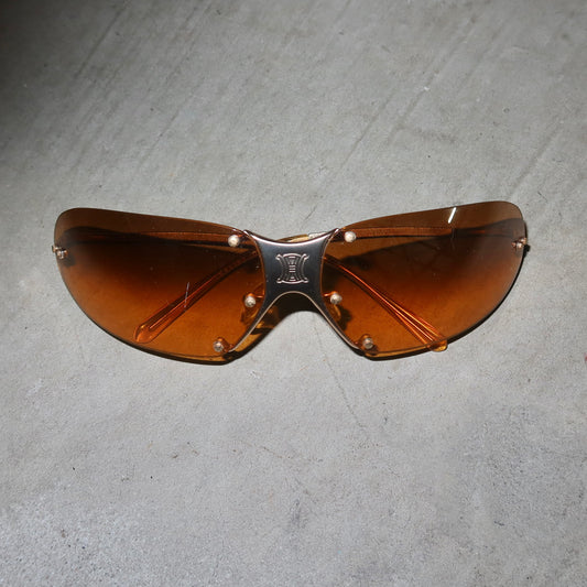 Celine Orange Tinted Sunglasses