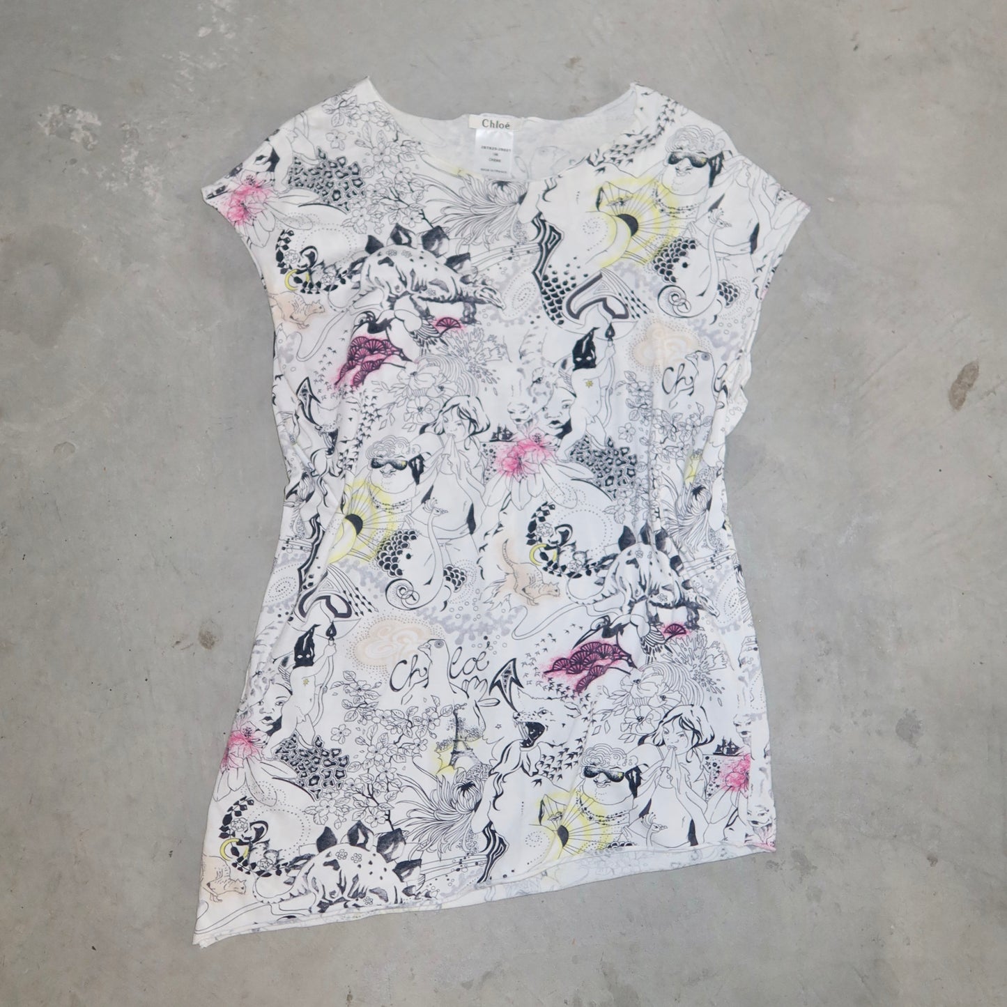 Chloé SS2002 Graphic Tee