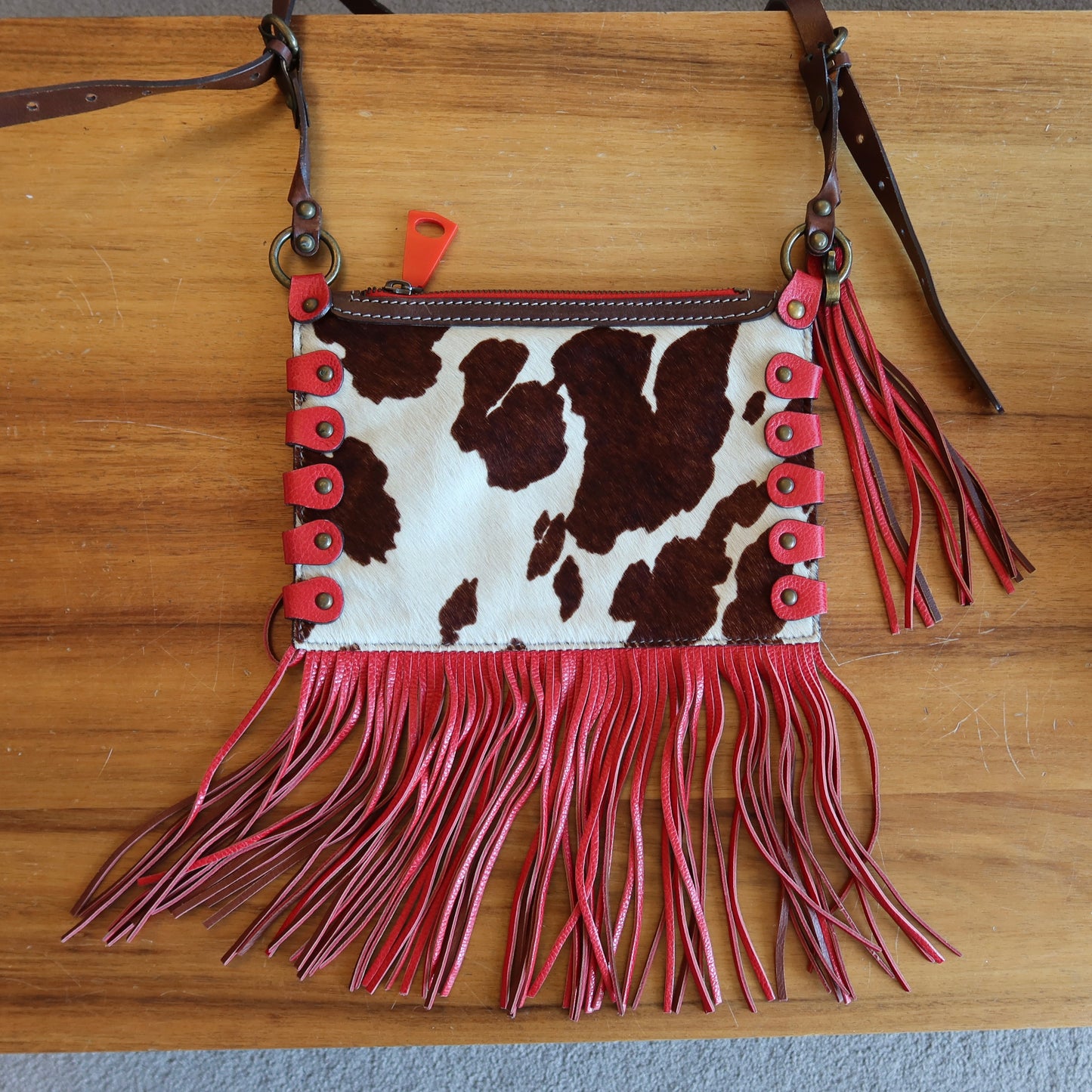 Jamin Puech Cowhide Fringe Crossbody