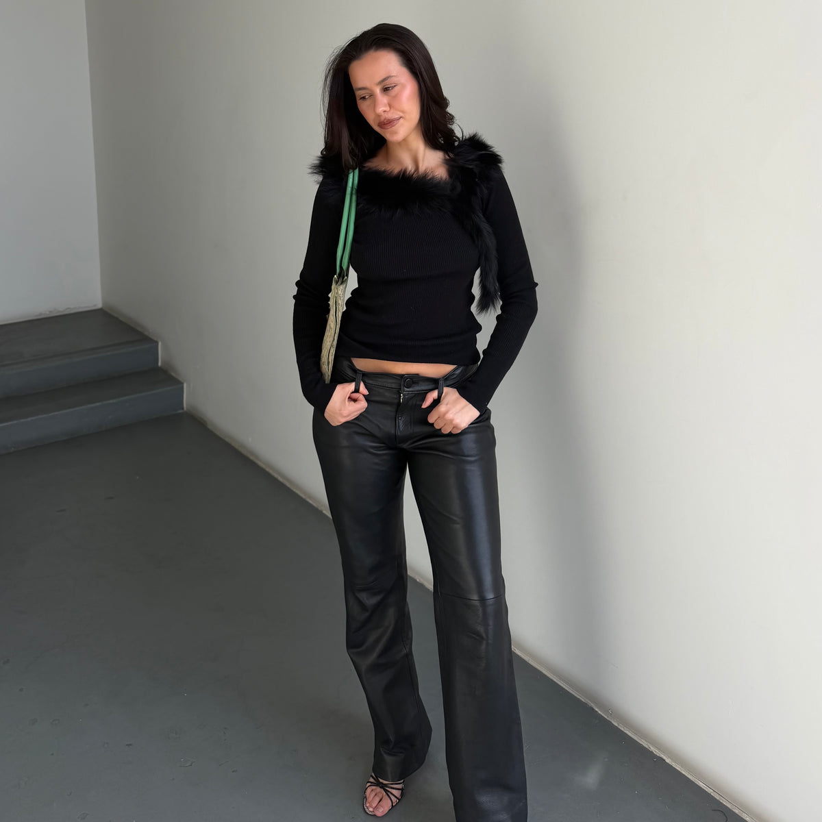 Epoca Fur Trim Sweater