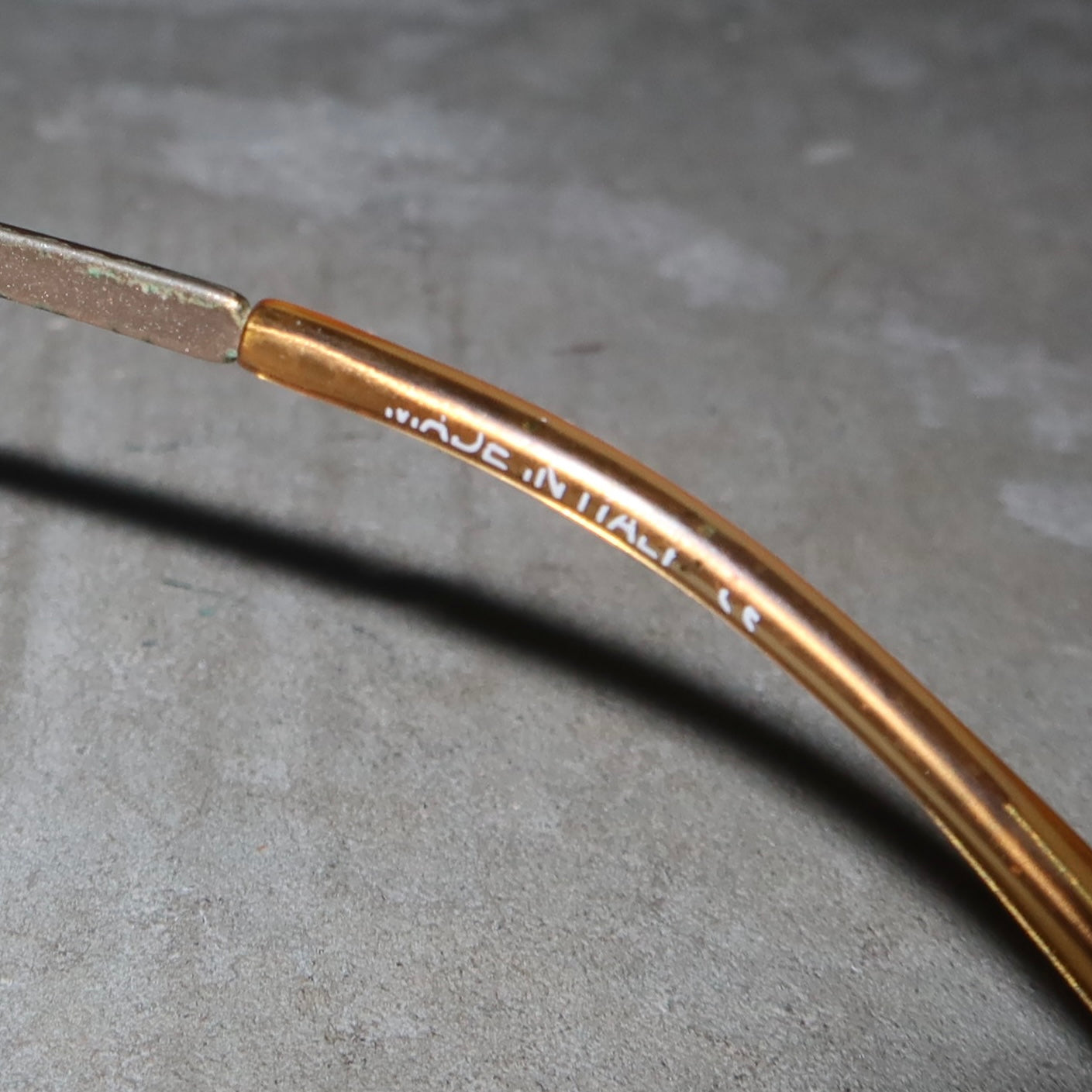 Celine Orange Tinted Sunglasses