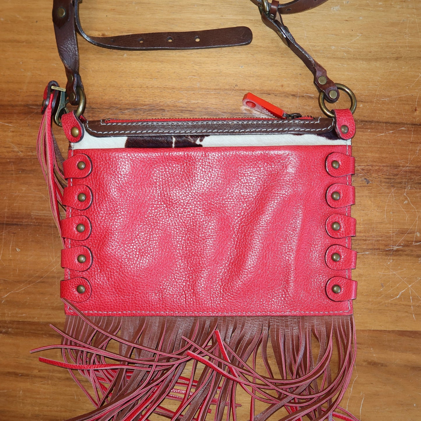 Jamin Puech Cowhide Fringe Crossbody