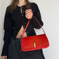 Sonia Rykiel Red Cowhide Bag