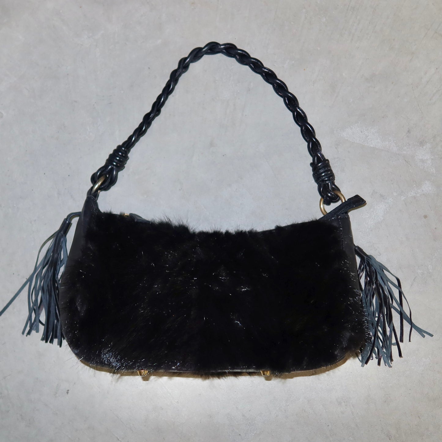 Paolo Masi Mink Fur Bag