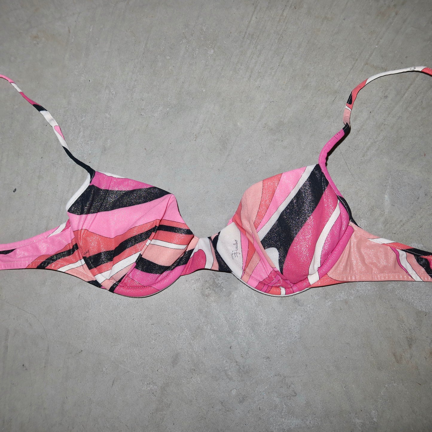 Emilio Pucci Glitter Printed Bikini