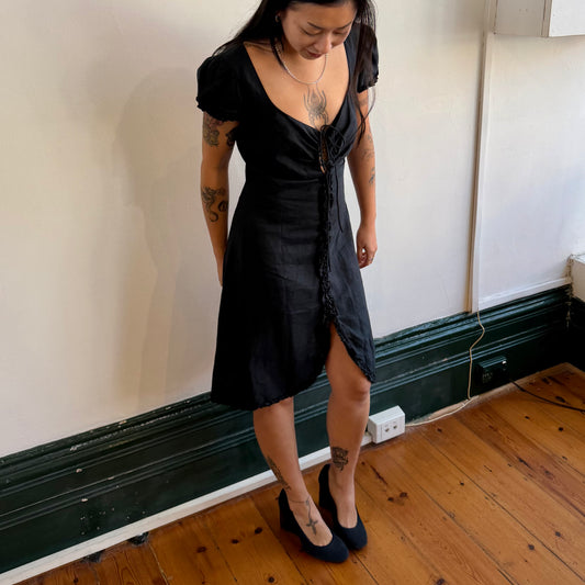 Emporio Armani SS2002 Linen Dress