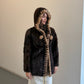 Cizenne Hooded Mink Fur Coat