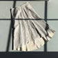DKNY Grey Leather Skirt