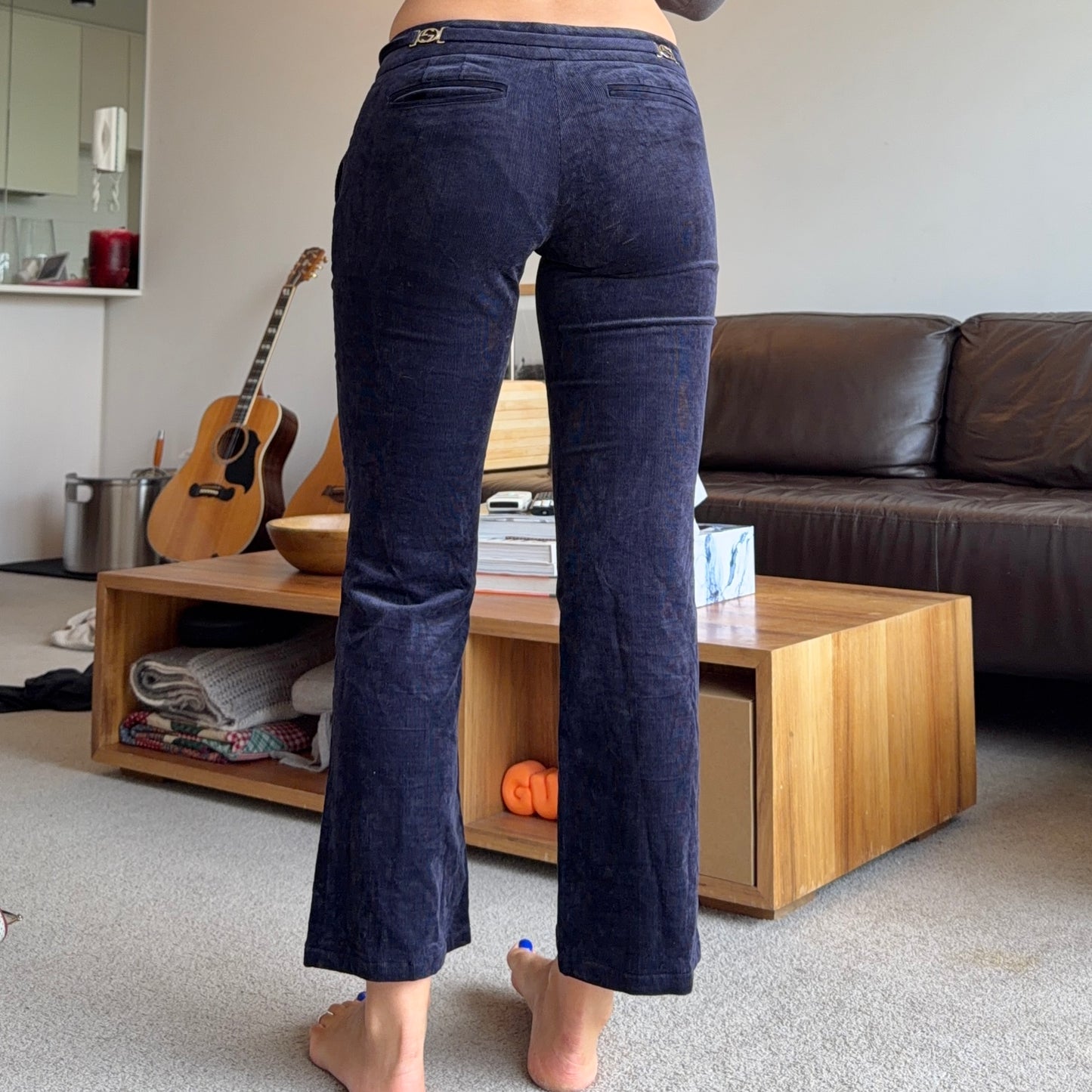 Gucci 2006 Blue Corduroy Pants