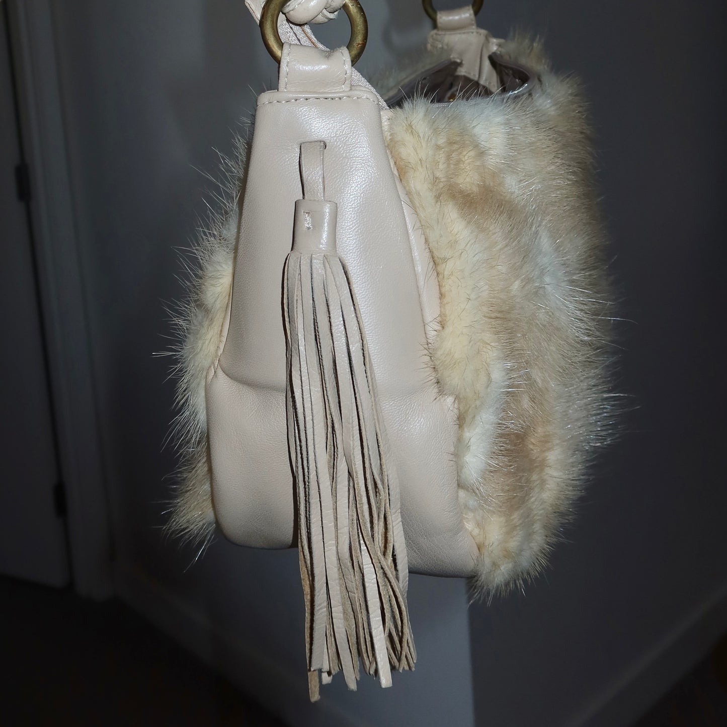 Paolo Masi Real Fur Bag