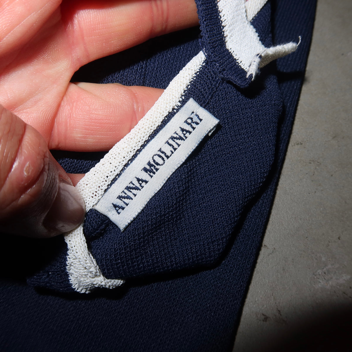 Anna Molinari Sailboat Knit Halter