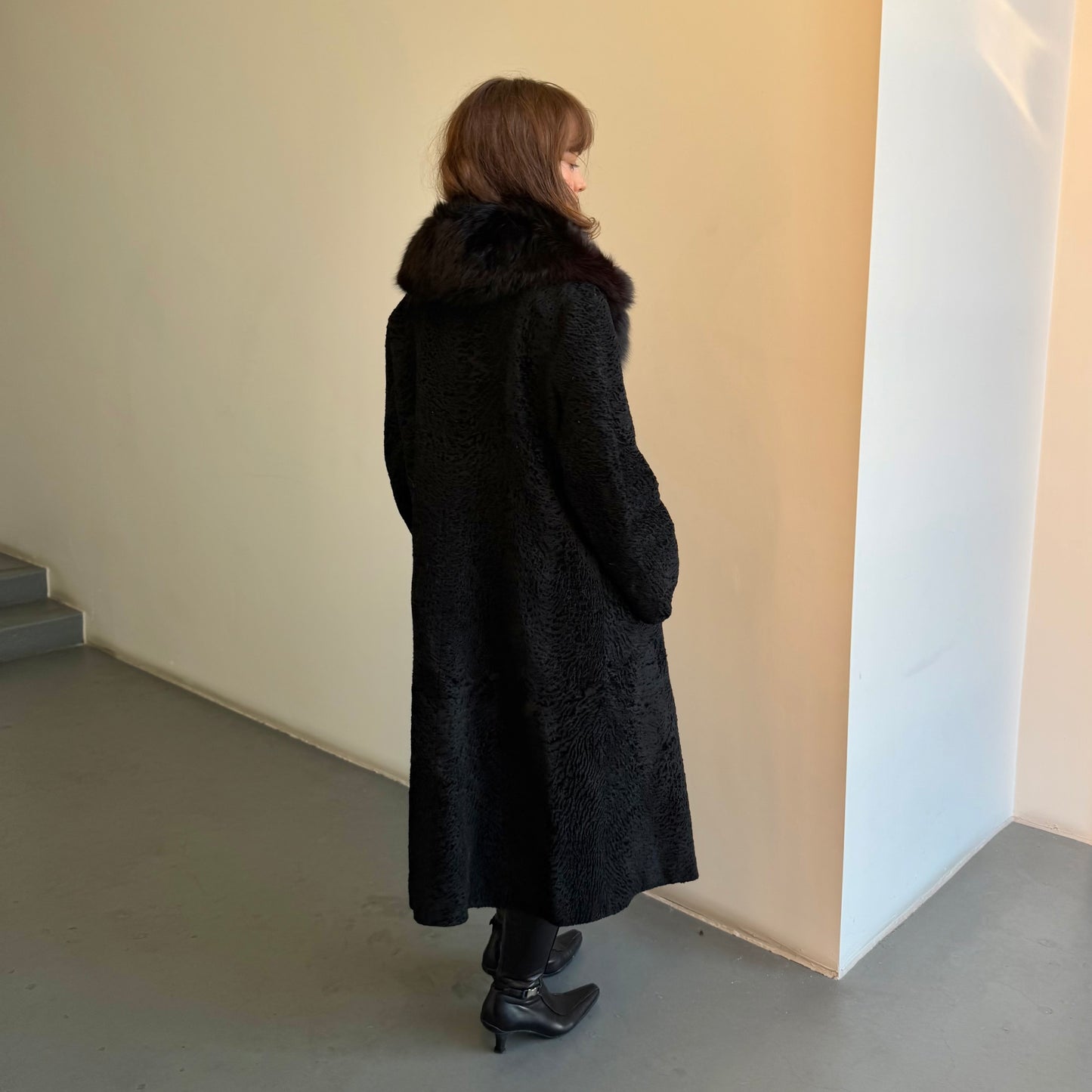 Vintage Astrakhan Coat