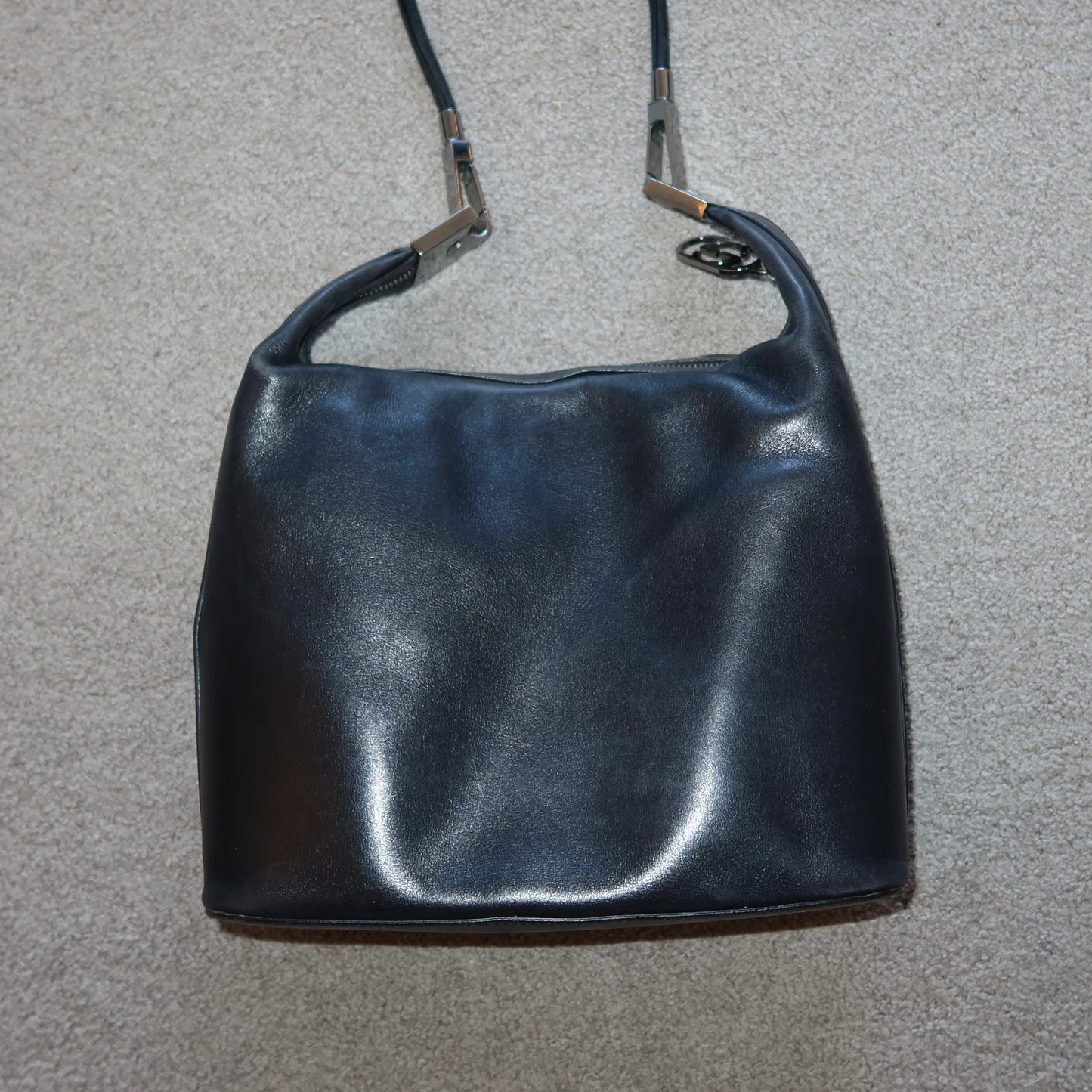 Gucci Black Leather Bag