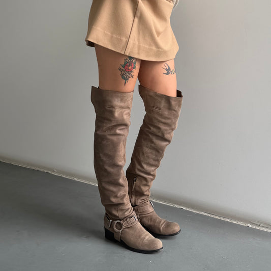 Dior Over the Knee Boots (36.5)