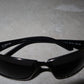 Celine Black and Silver Triomph Sunglasses
