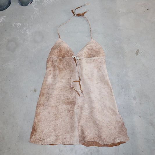 D&G SS2003 Suede Dress